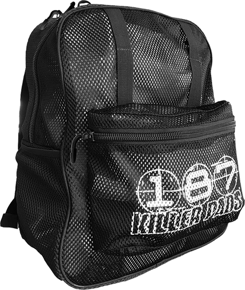 187 MESH BACKPACK BLACK