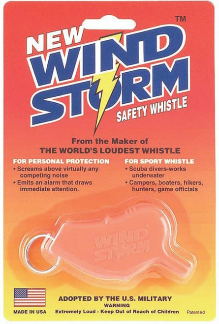 STORM WINDSTORM WHISTLE ORANGE