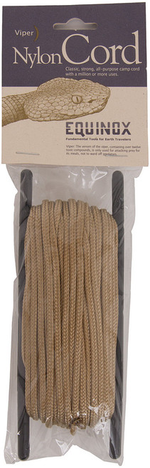 EQUINOX GOLD NYLON DIAM 1/8" CORD 50'