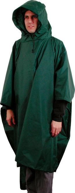 PEREGRINE PONCHO EVERGREEN