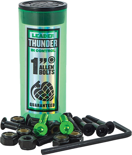 THUNDER 1" ALLEN HARDWARE GREEN 1set