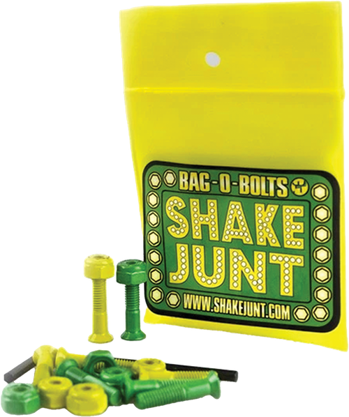 SHAKE JUNT BAG-O-BOLTS ALL GRN & YEL 1"(ALLEN) 1set