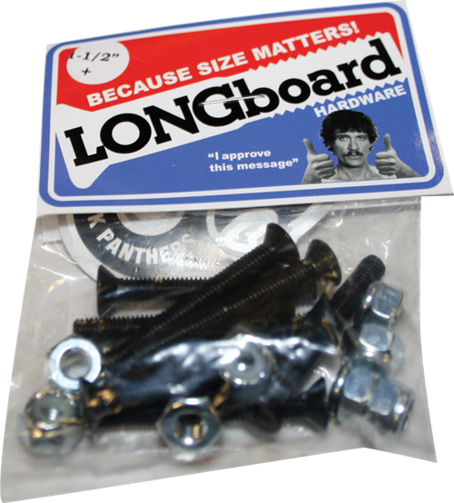 SHORTY'S LONGBOARD HARDWARE SET 1-1/2" PH