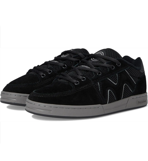 Emerica OG1 Skate Shoes Black Grey 9.5
