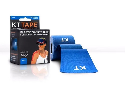 Kt Tape Pre-Cut Tape Blue OneSize