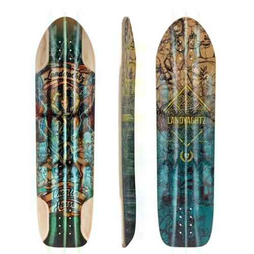 Landyachtz Charlie Horse Hollow Tech Deck Natural Blue 36