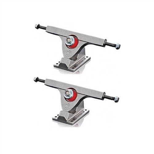 Caliber II Longboard Trucks Set Raw Silver 44/10