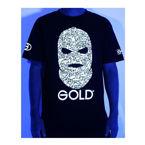 Gold Team Good Tshirt GLOW Black
