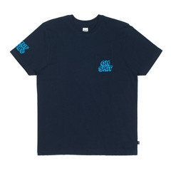Huf OH SHIT POCKET T-Shirt Navy