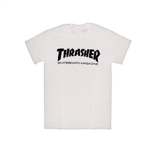 Thrasher Skate Mag SS Tshirt White Black