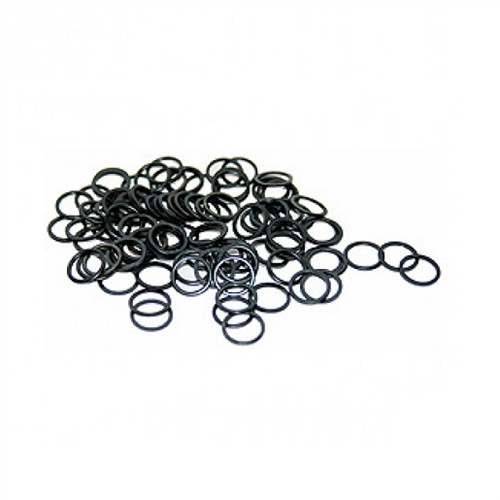 SOCIAL SUPPLY Speed Rings 100 Pack Black