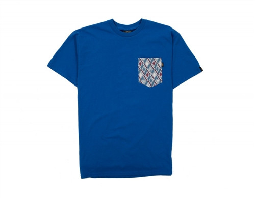 Benny Gold Ribbon Pocket T Royal