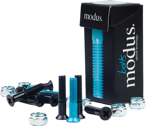 MODUS 7/8" PHILLIPS HARDWARE BLK/BLUE single set