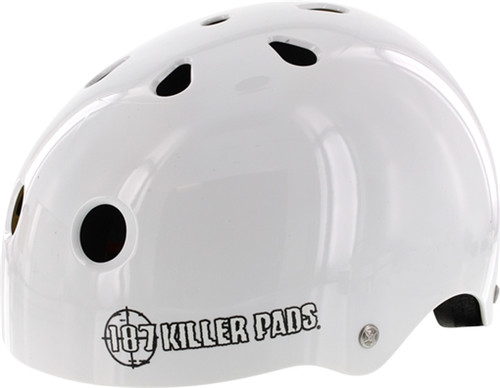 187 PRO SKATE HELMET LARGE  WHITE