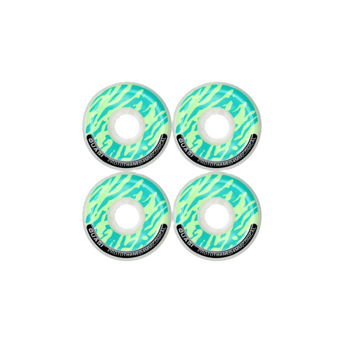 Quasi Protothane Conical Wheels Natural Green 54/83b