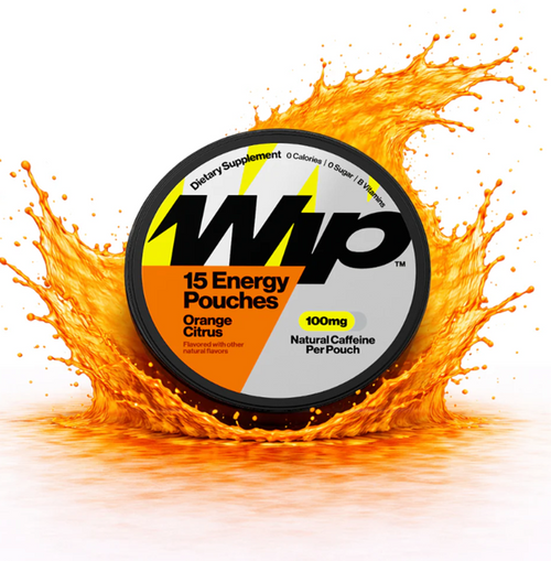 WIP 100mg Energy Pouches Orange Citrus 10ct