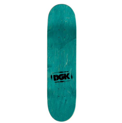 DGK Ortiz Los Muertos Skateboard Deck Assorted Stains 8.1x14.3WB