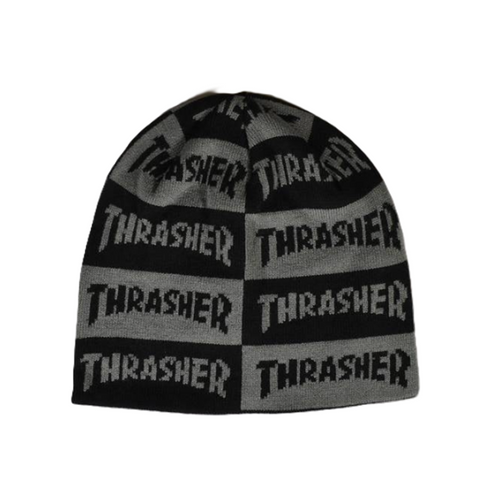 Thrasher Checkered Skully BlackGrey Onesize