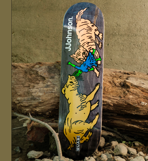 Quasi Johnson Pet Sounds Skateboard Deck Natural 8.375x14.2WB