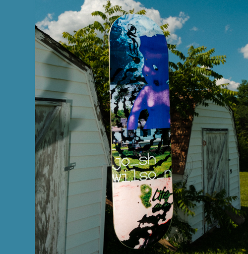Quasi Wilson Needmore Skateboard Deck Purple Assorted 8x14.25WB