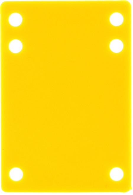 BLANK RISER SILICONE 1/8" YELLOW (Set of 2)