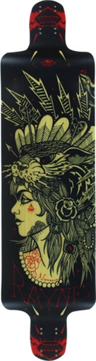 RAYNE NEMESIS LONGBOARD SKATEBOARD DECK-10x39