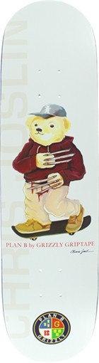 PLAN B JOSLIN GRIZZLY SKATEBOARD DECK-8.3