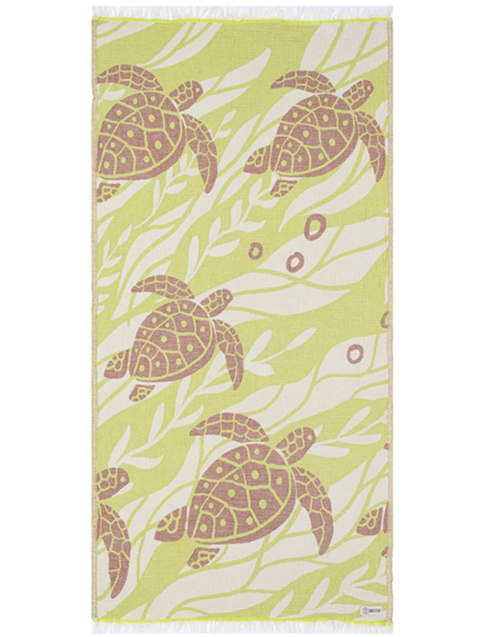 Sand Cloud Sargasso Towel Lime Regular