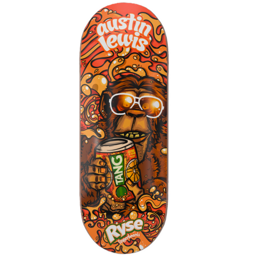 RYSE Tang Pro Fingerboard Deck Orange Tang 32mm OG Midgard