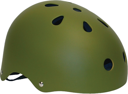 INDUSTRIAL FLAT ARMY SKATE HELMET SM