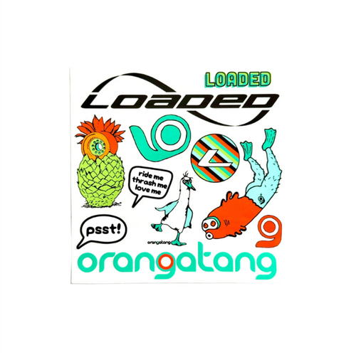 Loaded Sticker Sheet Multi 7x7