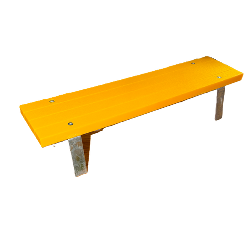USAFBL Butter Bench Fingerboard Obstacle Yellow 10x3