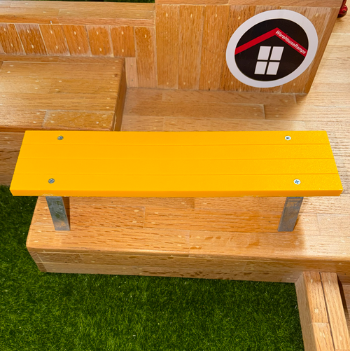USAFBL Butter Bench Fingerboard Obstacle Yellow 10x3
