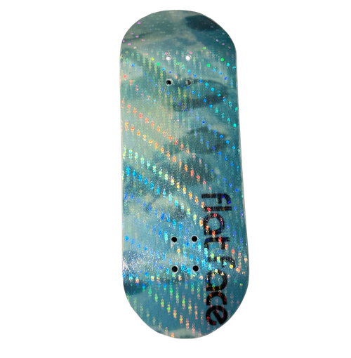 Flatface G16 Fingerboard Deck Holographic Canada Green 33.6mm Non-Wear