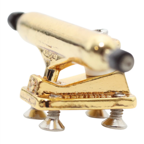Blistered Dual Bearing Fingerboard Trucks Gold 34mm