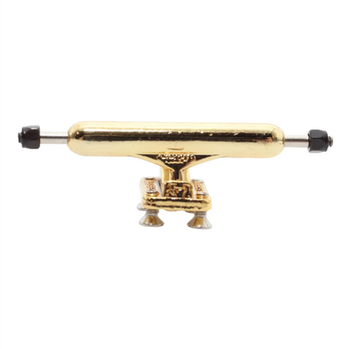 Blistered Dual Bearing Fingerboard Trucks Gold 34mm
