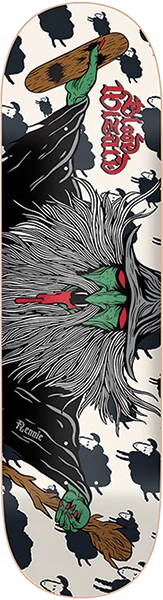 BLOOD WIZARD RENNIE FLYING WIZARD SKATEBOARD DECK 8.5