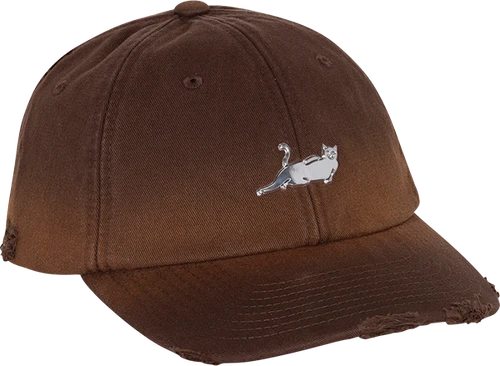 RIP N DIP CATSTANZA DAD HAT ADJ BROWN WASH