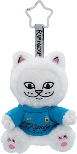 RIP N DIP WORLD CUP NERMIEE PLUSH KEYCHAIN ARGENTINA