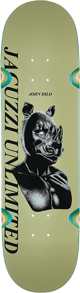 JACUZZI DILO SAFE WORD SKATEBOARD DECK 8.5 LT.OLIVE EX7