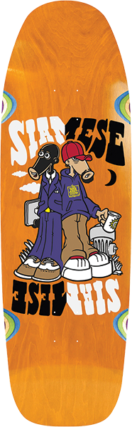NEW DEAL SIAMESE SKATEBOARD DECK 9.63X31 ASST
