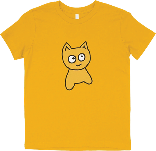 MEOW BIG CAT YTH SS M GOLD