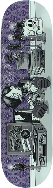 STRANGELOVE GOTH PUPPET SKATEBOARD SKATEBOARD DECK 8.37