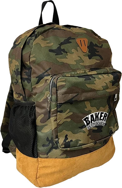 BAKER BRAND LOGO BACKPACK CAMO