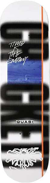 QUASI CROCKETT TIME IS SKATEBOARD DECK 8.5