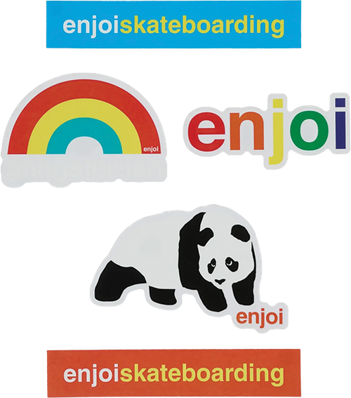 ENJOI 5 PACK ASSORTED DECALS