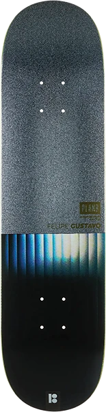 PLAN B GUSTAVO FRACTAL SKATEBOARD DECK 8.37 TWIN