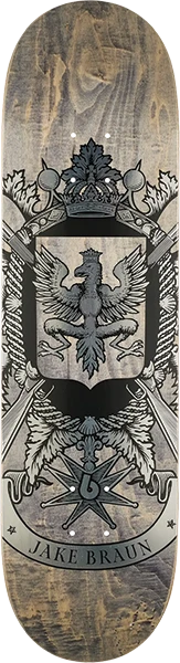 BIRDHOUSE BRAUN SHIELD SKATEBOARD DECK 8.38