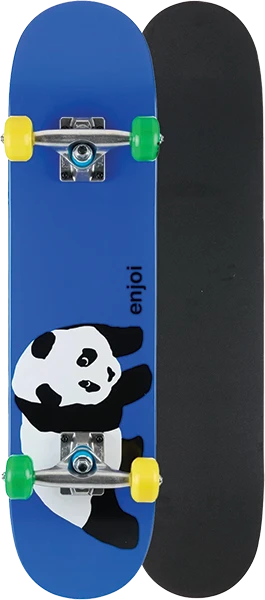 ENJOI PANDA SOFT TOP SKATEBOARD COMPLETE 7.0 BLUE