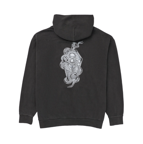 1910 Age of Winters G420 Dyed Hoodie Pigment Black